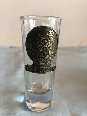 VALLARTA Mariachi Musician Emblem Shot Glass #F28